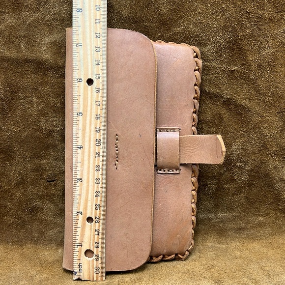 Made Leather Wallet Clutch Pouch - Picture 9 of 10